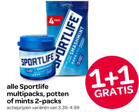 Aanbieding: Multipacks, potten of mints 2-packs