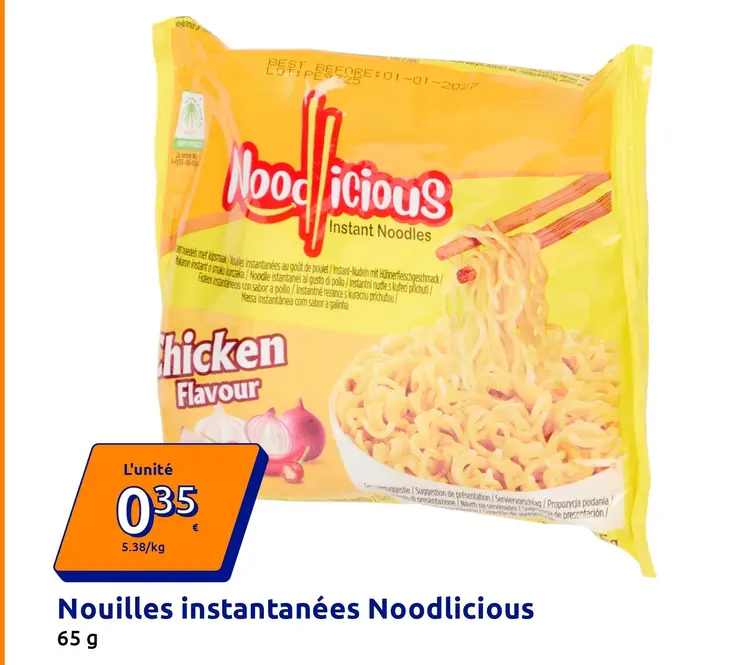 Offre: Nouilles instantanées