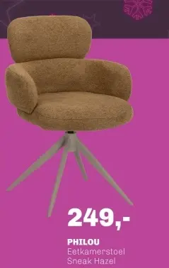 Aanbieding: PHILOU Eetkamerstoel