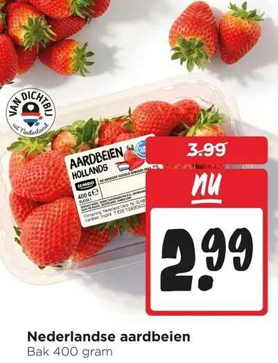 Aanbieding: Aardbeien Hollands