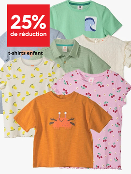 Offre: t-shirts enfant