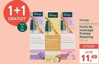 Offre: Huile de massage