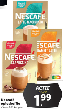 Aanbieding: Nescafé oploskoffie