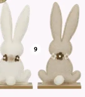 Aanbieding: Deco konijntjes