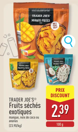 Offre: Fruits séchés exotiques