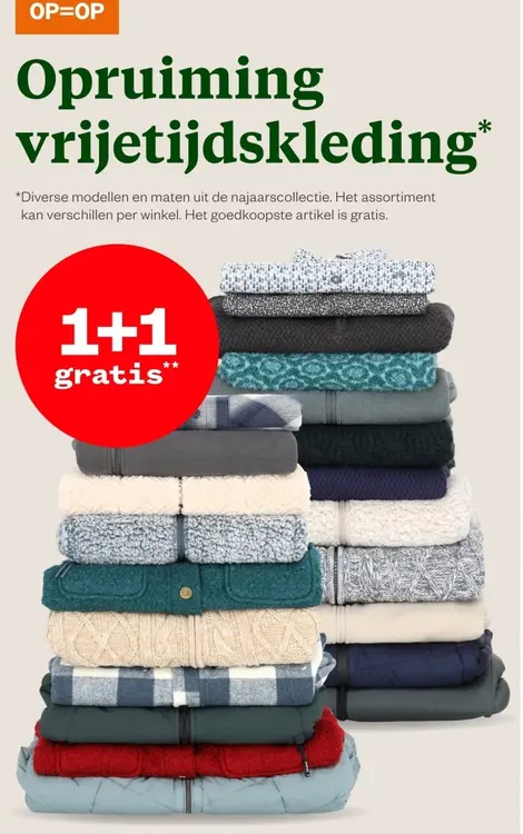Aanbieding: Vrijetijdskleding