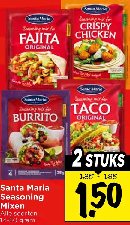 Aanbieding: Seasoning mixen