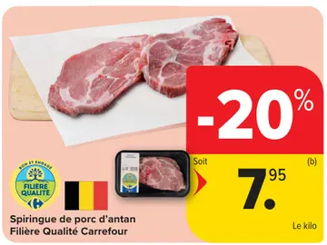 Offre: Spiringue de porc d'antan