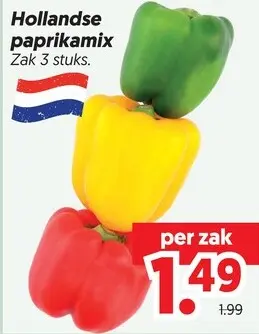 Aanbieding: Paprikamix