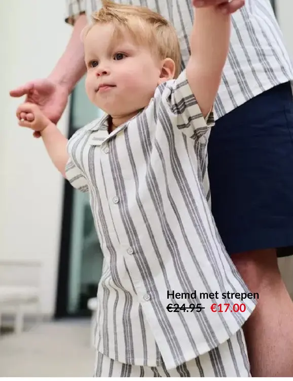 Promotie: Baby overhemd