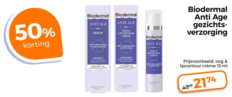 Aanbieding: Anti Age gezichtsverzorging