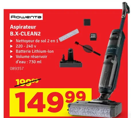 Offre: Aspirateur B.X-CLEAN2