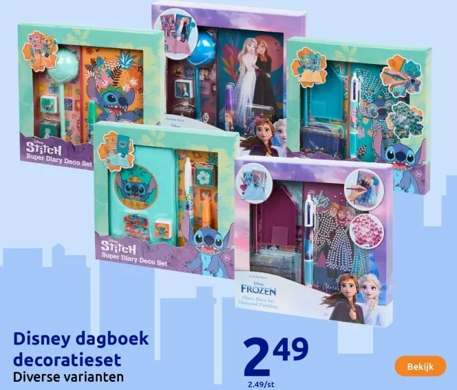 Aanbieding: Dagboek decoratieset