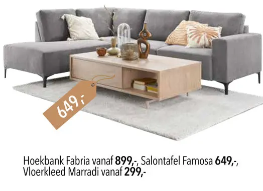Aanbieding: Salontafel Famosa
