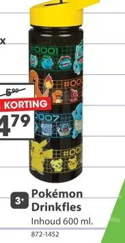 Aanbieding: Drinkfles Pokemon