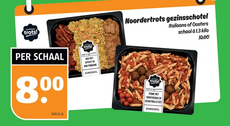 Aanbieding: Noordertrots gezinsschotel