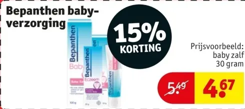 Aanbieding: Bepanthen baby-verzorging