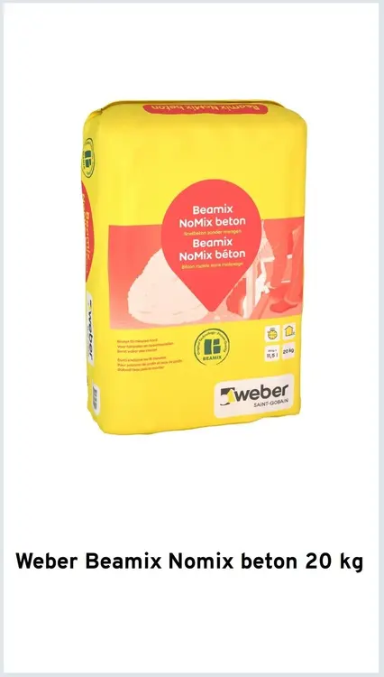 Aanbieding: Beamix Nomix beton