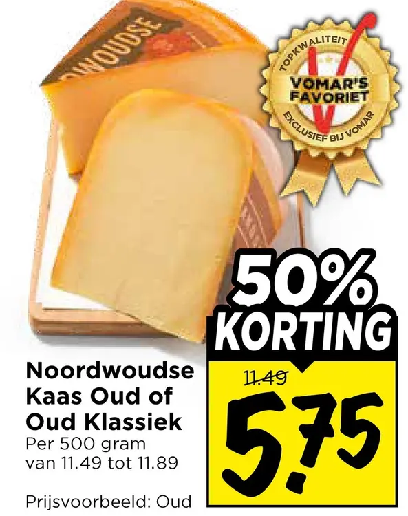 Aanbieding: Noordwoudse Kaas Oud of Oud Klassiek