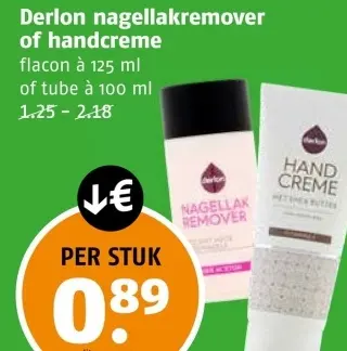 Aanbieding: Gagellakremover of handcreme
