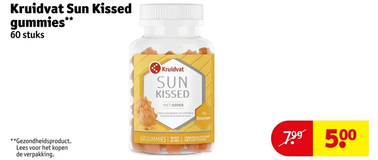 Aanbieding: Sun Kissed gummies