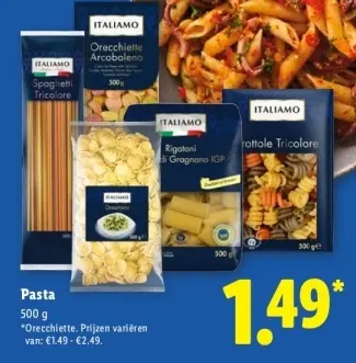 Aanbieding: Pasta