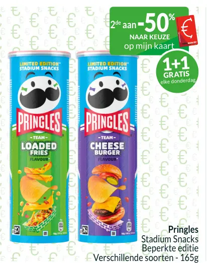 Promotie: Stadium Snacks Beperkte editie