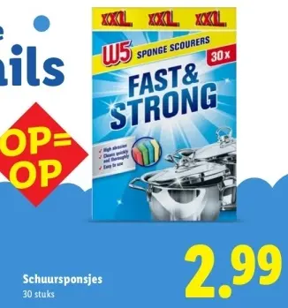 Aanbieding: Schuursponsjes