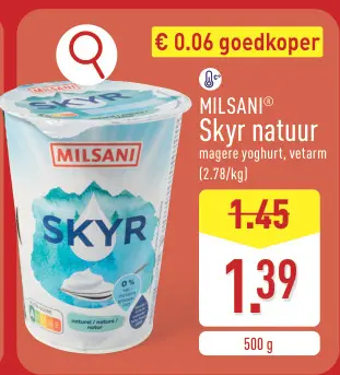 Promotie: MILSANI® Skyr natuur