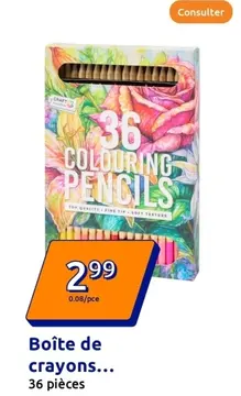 Offre: Boîte de crayons