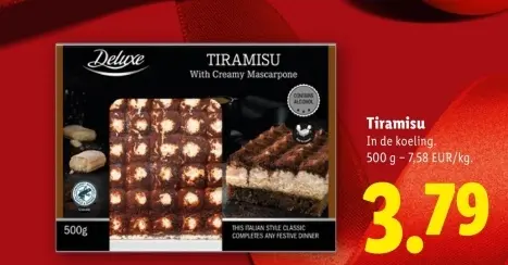 Promotie: Tiramisu