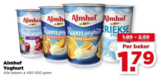 Aanbieding: Yoghurt