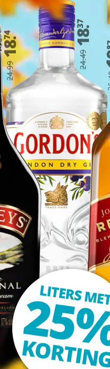 Aanbieding: Gordon's London Dry Gin