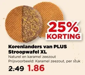 Aanbieding: Stroopwafel XL