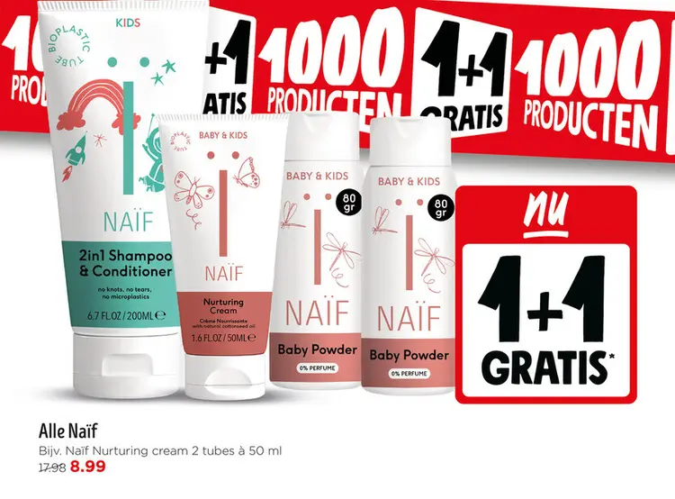 Aanbieding: Naïf Nurturing cream