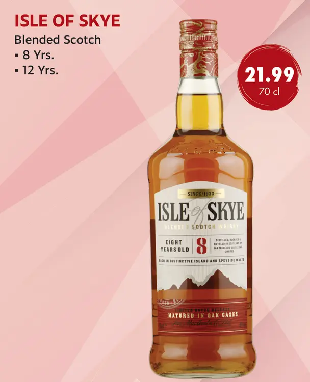 Aanbieding: Isle of Skye Blended Scotch