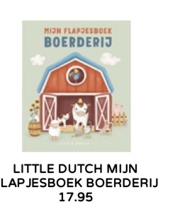 Aanbieding: Little Dutch mijn flapjesboek boerderij