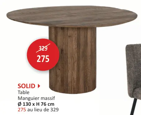 Offre: Table