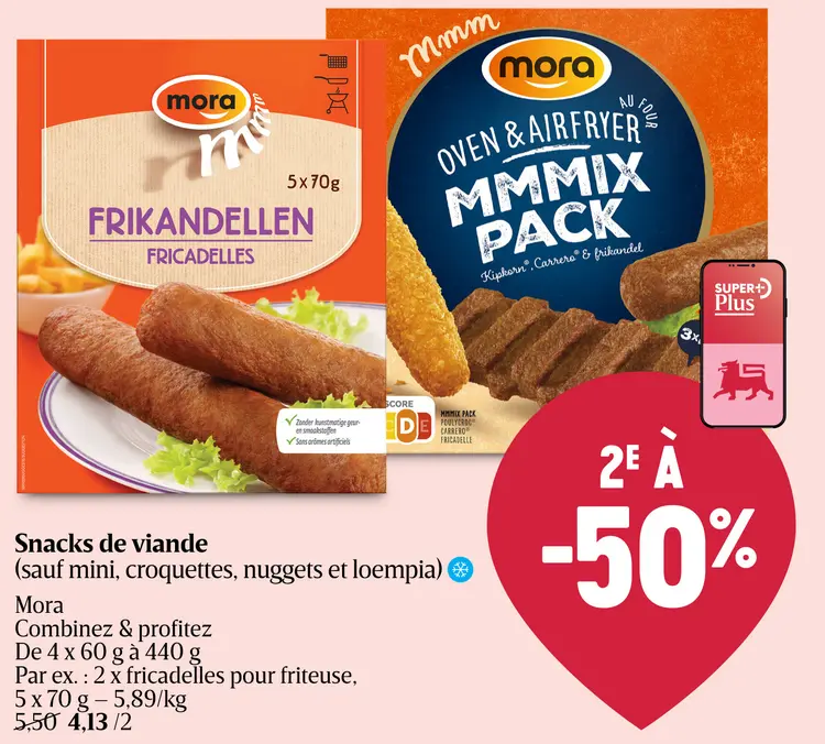Offre: Snacks de viande
