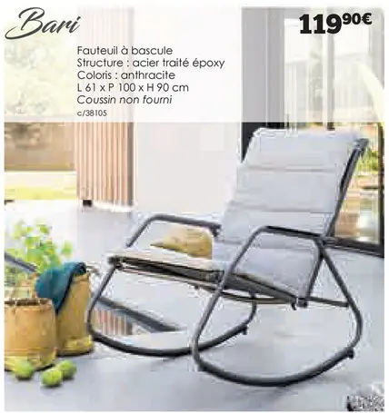 Offre: Fauteuil à bascule