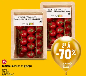 Offre: Tomates cerises en grappe