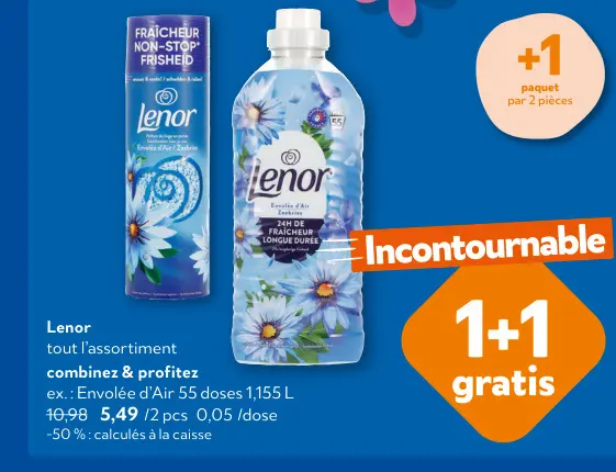 Offre: Envolée d'Air 55 doses