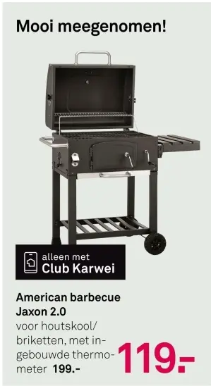 Aanbieding: American barbecue Jaxon 2.0