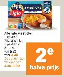 Aanbieding: Iglo vissticks