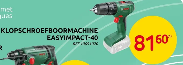 Promotie: Klopschroefboormachine easyimpact-40