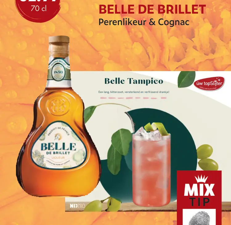 Aanbieding: Belle de Brillet Perenlikeur & Cognac