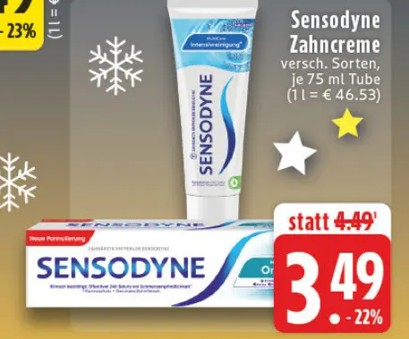 Aanbieding: Sensodyne Zahncreme