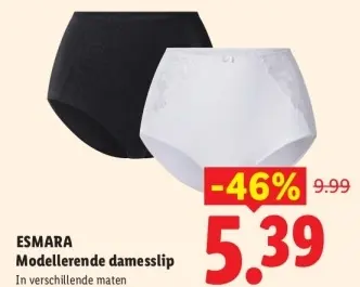 Aanbieding: Modellerende damesslip