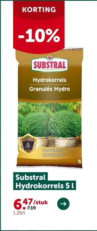 Aanbieding: Hydrokorrels
