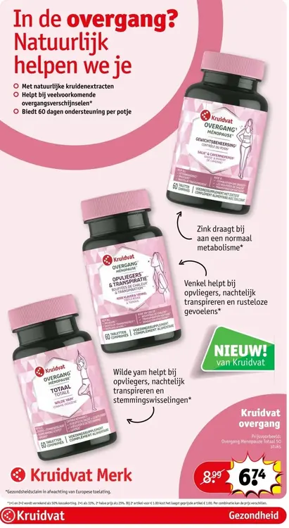 Promotie: Overgang Menopauze Totaal